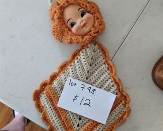 Crocheted doll