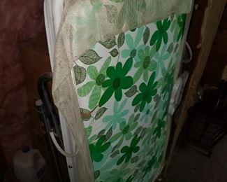 Portable fold out cot