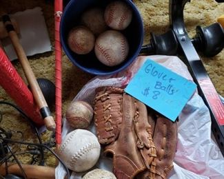 Glove and Balls