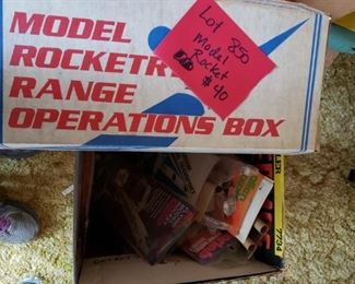 Model rocket lot