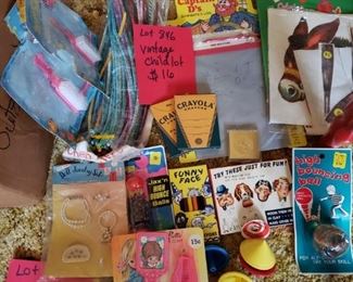 2nd pic vintage children's lot