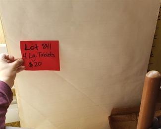 4 teacher/demonstration writing tablets