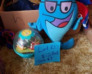 Charlie tuna
Fisher price vintage ball