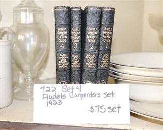 Audels Carpenters Set  1923