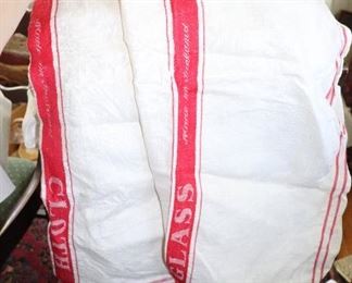 Irish linen glass clothes