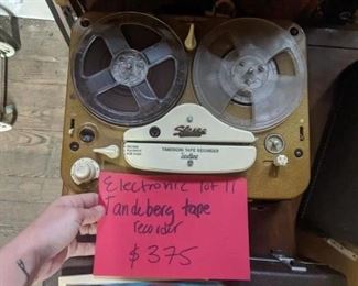 Tandeberg tape recorder