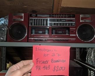 Fisher boombox ph-463