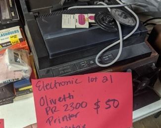 Olivetti dot matrix printer pr-2300