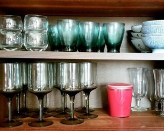 Assorted Vintage Glassware & Bowls, $3 ea