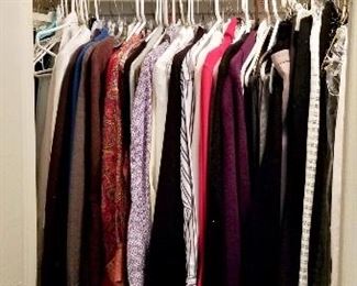 Women's Tops, asst $ 
Sheet sets, $5-10 ea