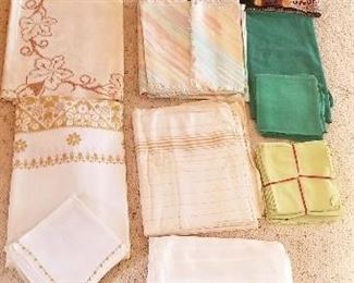 Vintage Cloth Napkins, $4 ea