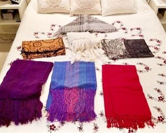 Pashmins Scarves, some Cashmere, $10-20 ea