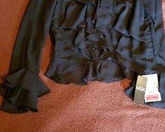 MSK Ruffled Collar Blouse w/original tag, $69