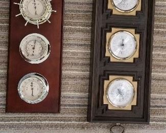 Wall Barometers, $40 ea, one SOLD!
