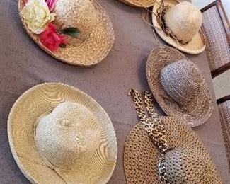 Stunning Collection of Straw Hats, $20 ea