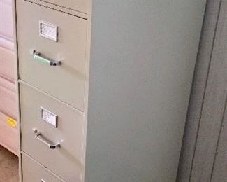 4 Drawer File Cabinet, 14”x 42”,  $50