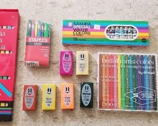Colored Pencils, Markers, $5-20