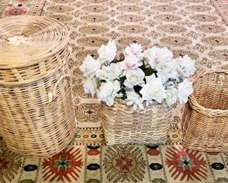 Wicker Baskets, $20, $10, $5