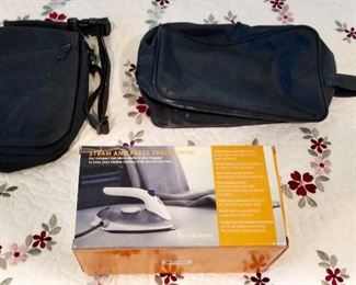 Travel Kits, $10 ea
Travel Iron, $15