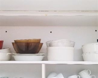 Corning-ware & More, $5-10 ea 