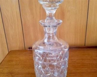 Cut Crystal Vintage Wine Decanter, $65