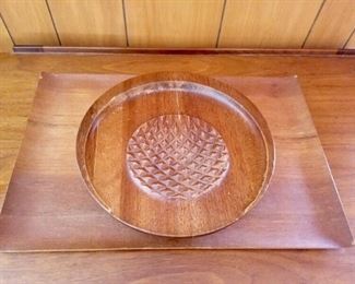 Wood Cheese & Dip Platter, $30