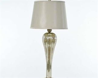 Contemporary Mercury Glass Design Table Lamp