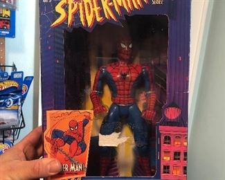 spider man in box toybiz $5