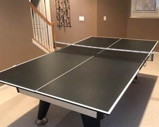 Air Hockey with Ping Pong Abbeys Favorite