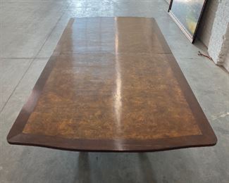 $5000
Traditional Dining Table by Baker Furniture Burlwood Brass Inlay
DIMENSIONS
132ʺW × 62ʺD × 31ʺH