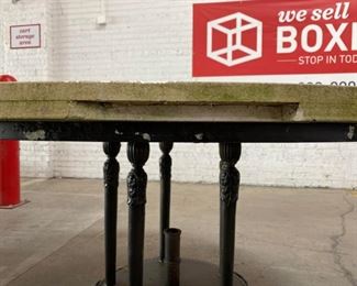 Murrays Iron Works Outdoor Table With Stone Top
Price:$2,295
DIMENSIONS
60ʺW × 60ʺD × 30ʺH