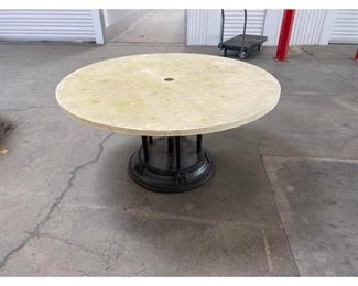 Murrays Iron Works Outdoor Table With Stone Top
Price:$2,295
DIMENSIONS
60ʺW × 60ʺD × 30ʺH