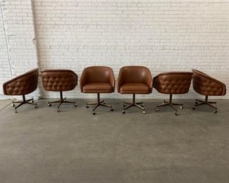 Mid Century Modern Club Barrel Chairs- Set of 6
Price:$5,295
DIMENSIONS
25ʺW × 23.5ʺD × 23ʺH
23 Inches Seat Height