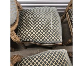 Dessin Fournir Italian Neoclassical Style Oval Back Side Chairs- Set of 14
Price:$5,395
DIMENSIONS
26ʺW × 23ʺD × 47ʺH