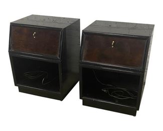 1970s Vintage Henredon Scene Three Black Lacquered Nightstands - a Pair
$795
DIMENSIONS
22ʺW × 19ʺD × 28ʺH