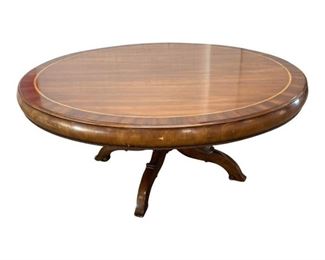 Traditional Alfonso Marina Round Banded Dining Table
$4,000
DIMENSIONS
70ʺW × 70ʺD × 30ʺH
