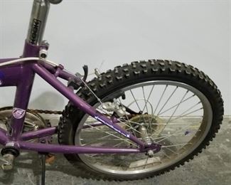 Girls Pacific Jubilee Purple 20" bike with white seat    $60