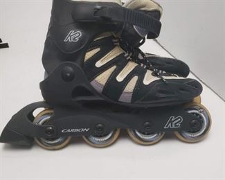 Vintage K2 Camano-W Womens size US 9 EUR 40.0 UK 6.5 CM 26.0 black rollerblades Inline skates $50  