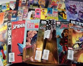 Lot 39. Lot of Spiderman comics $35