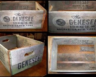 Lot 41. Early Genesee Crate $65