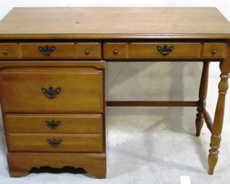 Vintage maple desk