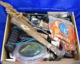 Box lot of tools