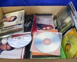 Box lot of CDs