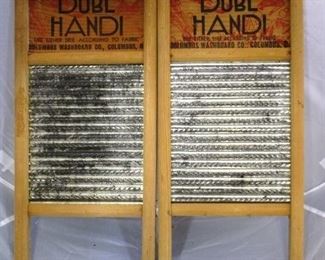 Dubl Handi pair of washboards