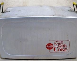 Unusual vintage Coke Cooler