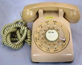 Vintage rotary dial phone