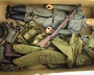 Vintage GI Joe with Accessories