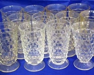 set of 12 Fostoria glasses
