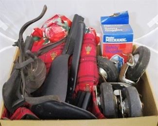 Box lot of assorted items