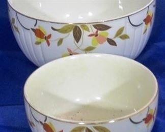 2 Hall's Jewel Tea mixing bowls